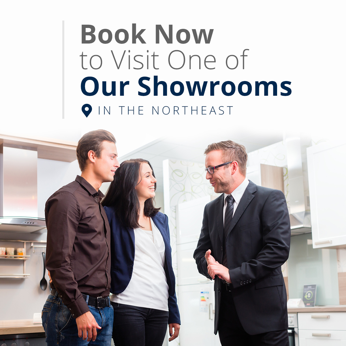 Book Now To Visit One of our Showrooms